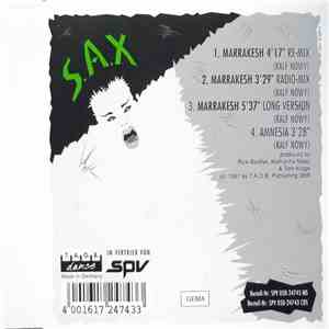 S.A.X. - Marrakesh album
