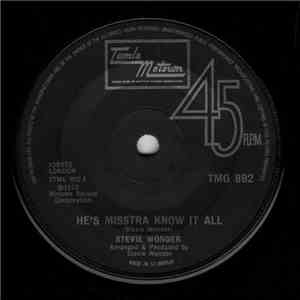 Stevie Wonder - He's Misstra Know It All album