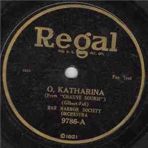 The Bar Harbor Society Orchestra / Hollywood Dance Orchestra - O, Katharina / Roses And You album