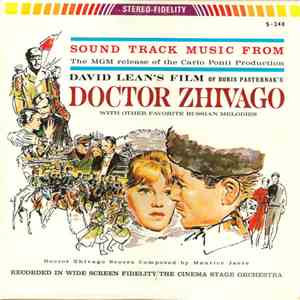 The Cinema Sound Stage Orchestra - Sound Track Music From Doctor Zhivago album
