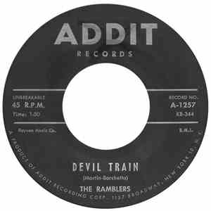 The Ramblers  - Devil Train / Rambling album