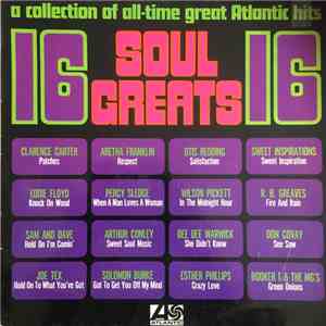 Various - 16 Atlantic Soul Greats album