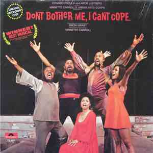 Various - Don't Bother Me, I Can't Cope (Original Broadway Cast) album