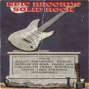 Various - Epic Records Solid Rock album