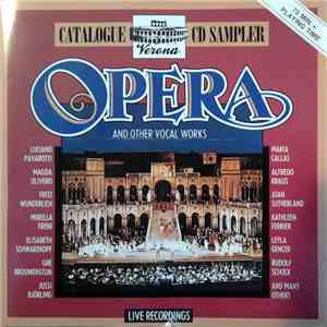 Various - Opera And Other Vocal Works album