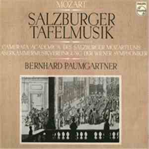 Wolfgang Amadeus Mozart - Salzburger Tafelmusik album