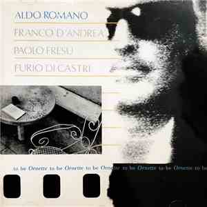 Aldo Romano - To Be Ornette To Be album