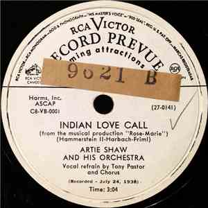 Artie Shaw And His Orchestra - Indian Love Call / Carioca album