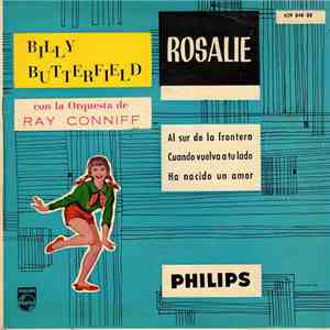 Billy Butterfield Con La Orquesta De Ray Conniff - Rosalie album