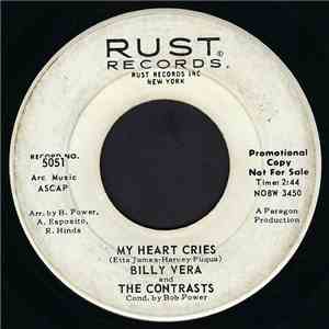 Billy Vera And The Contrasts  - My Heart Cries / All My Love album