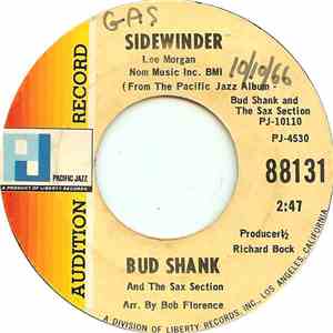 Bud Shank And The Sax Section - Sidewinder album