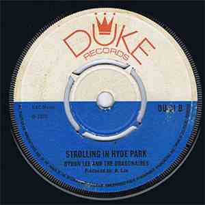 Byron Lee And The Dragonaires - Strolling In Hyde Park / Cashbox album