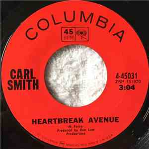 Carl Smith  - Heartbreak Avenue / It's Nice To See You Once Again album