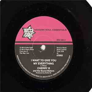 Cherry B And The Sound Makers - I Want To Give You My Everything album