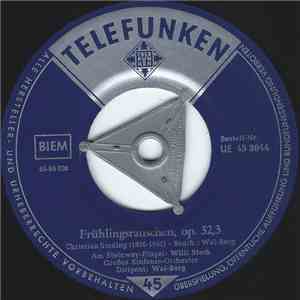 Christian Sinding / Anton Dvorak ; Willi Stech, Wal-Berg - Frühlingsrauschen, Op. 32,3 / Humoreske, Op. 101,7 album