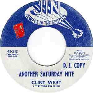 Clint West & The Fabulous Kings - Another Saturday Night / Here Comes My Baby album
