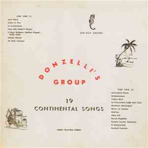 Donzelli's Group - 19 Continental Songs album