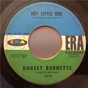 Dorsey Burnette - Hey Little One / Big Rock Candy Mountain album