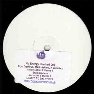Eryc Orpheus, Mark Ashley, K Complex - Atom E album