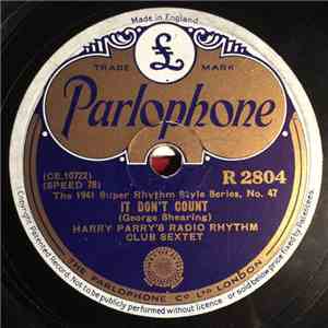 Harry Parry's Radio Rhythm Club Sextet - It Don't Count / I'm Young And Healthy album