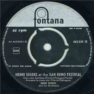 Henri Segers And His Orchestra - Ball In San Remo album