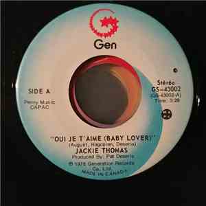 Jackie Thomas  - Oui Je T'aime (Baby Lover) album