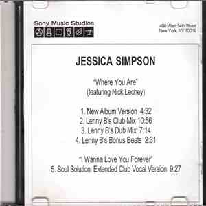 Jessica Simpson Featuring Nick Lachey - Where You Are album