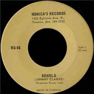 Johnny Clarke - Behold album