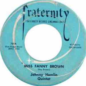 Johnny Hamlin Quintet - Miss Fanny Brown / Don't Do album