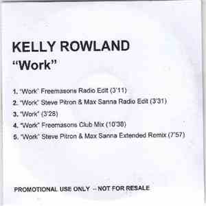 Kelly Rowland - Work album