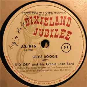 Kid Ory's Creole Jazz Band - Ory's Boogie / St. Louis Blues album