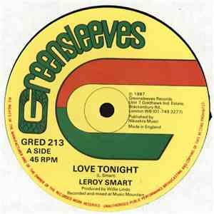 Leroy Smart - Love Tonight album