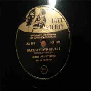 Louis Armstrong And His Orchestra - Back O'Town Blues album