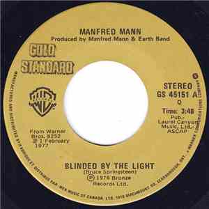 Manfred Mann - Blinded By The Light / Spirit In The Night album