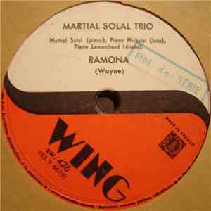 Martial Solal Trio - Ramona / Once In A While album
