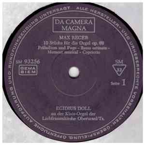 Max Reger - Orgelwerke album