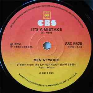 Men At Work - It's A Mistake / Blue For You album