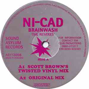 Ni-Cad - Brainwash 'The Remixes' album