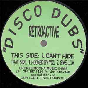 Retroactive - Disco Dubs album