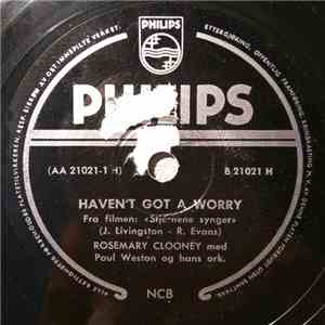Rosemary Clooney Med Paul Weston Og Hans Ork. - Haven't Got A Worry album