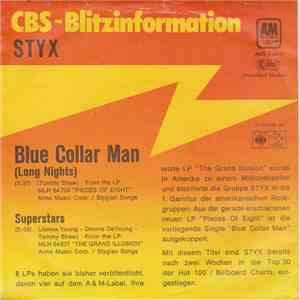 Styx - Blue Collar Man (Long Nights) album