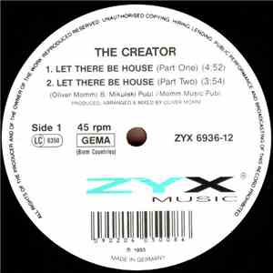 The Creator - Let There Be House album