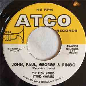 The Leon Young String Chorale - John, Paul, George & Ringo / Westward Hi album