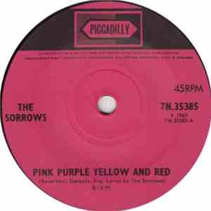 The Sorrows - Pink Purple Yellow And Red album