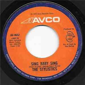 The Stylistics - Sing Baby Sing / Thank You Baby album