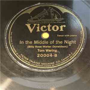 Tom Waring - After I Say I’m Sorry / In The Middle Of The Night album
