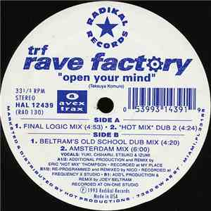 trf Rave Factory - Open Your Mind album