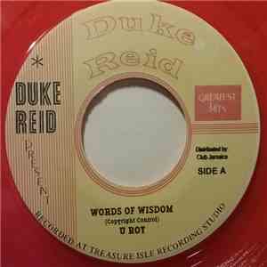 U Roy - Words Of Wisdom / Treasure Isle Skank album