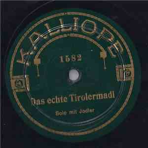 Unknown Artist - Das Echte Tirolermadl / Rududldu album