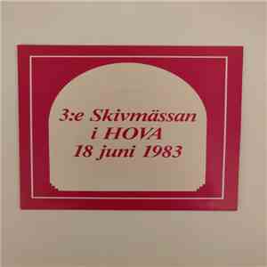 Various - 3:e Skivmässan i HOVA 18 juni 1983 album